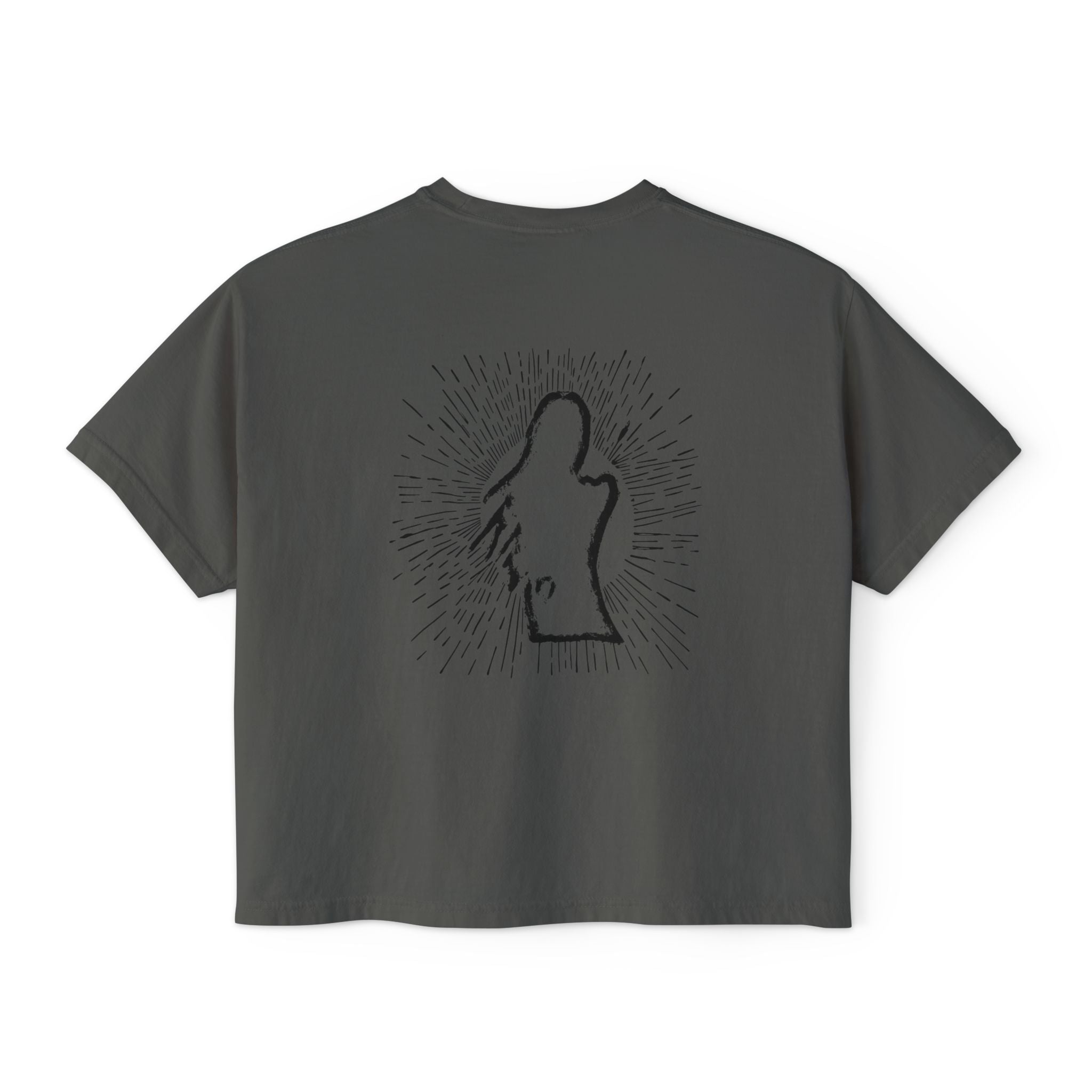 WOMANS BOXY ROSA TEE